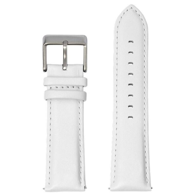 Carneo Pay Strap Leather 20mm White