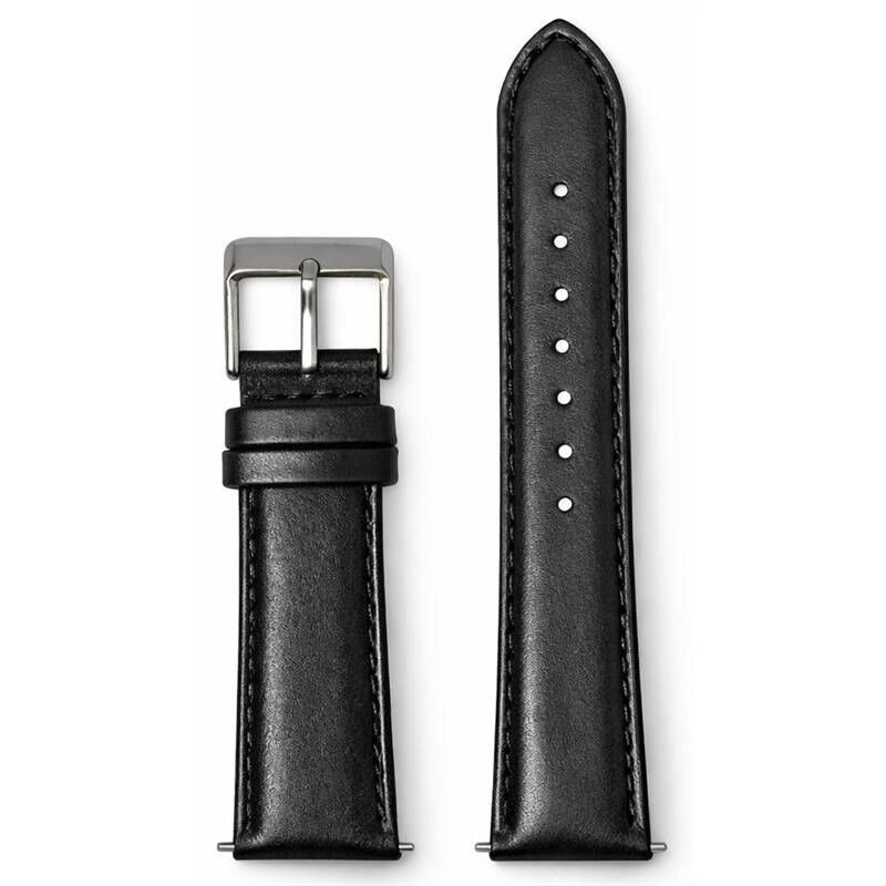 Carneo Pay Strap Leather 20mm Black
