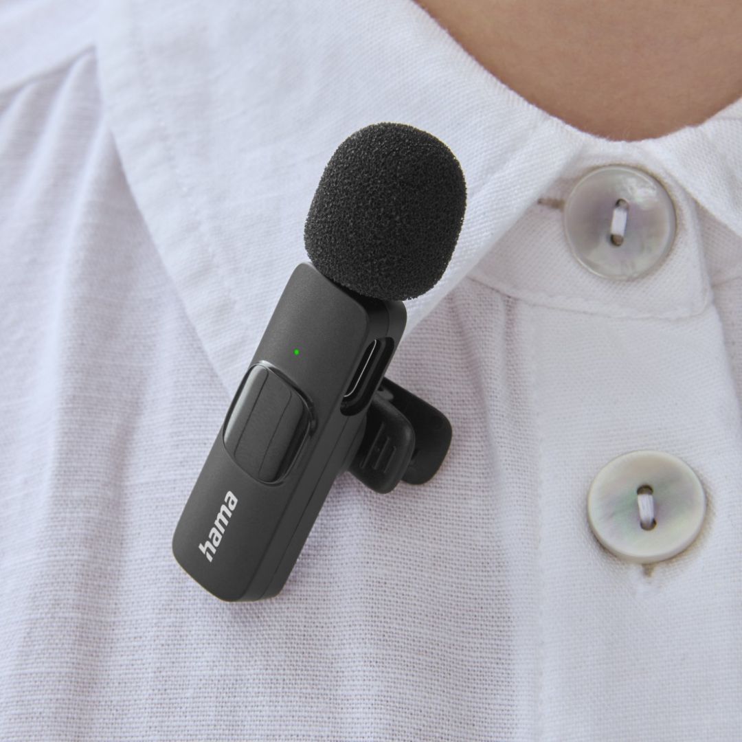 Hama Smart Wireless Microphone Black Hama Smart Wireless Microphone Black