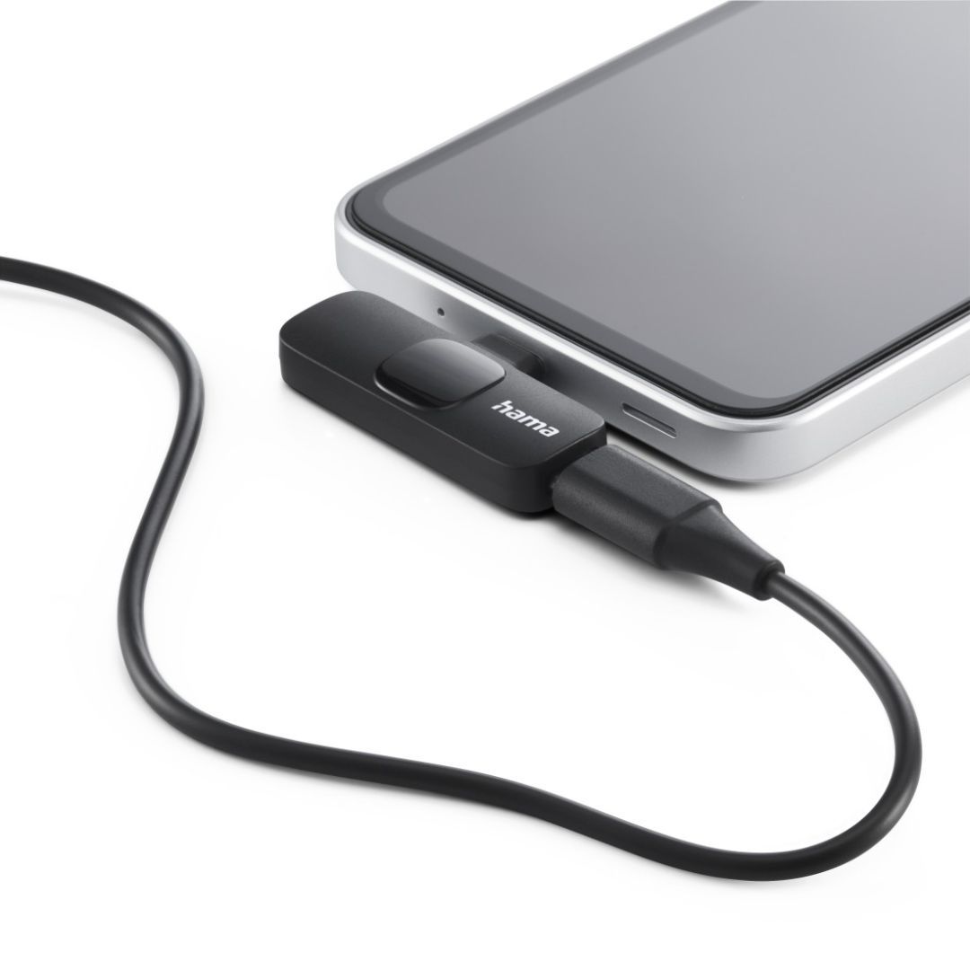Hama Smart Wireless Microphone Black Hama Smart Wireless Microphone Black