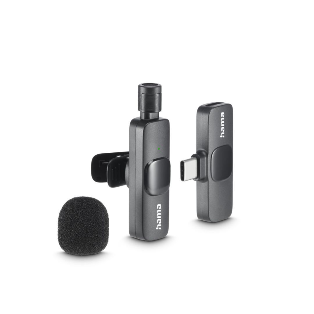 Hama Smart Wireless Microphone Black Hama Smart Wireless Microphone Black
