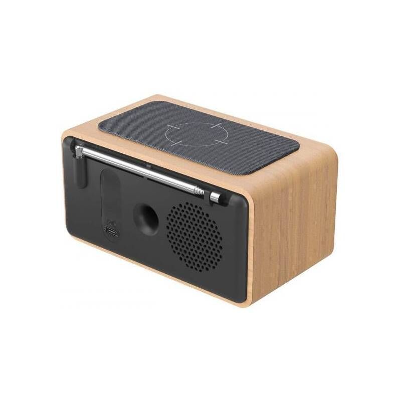 Carneo W20D Wireless FM Radio DAB+ Wood/Black Carneo W20D Wireless FM Radio DAB+ Wood/Black