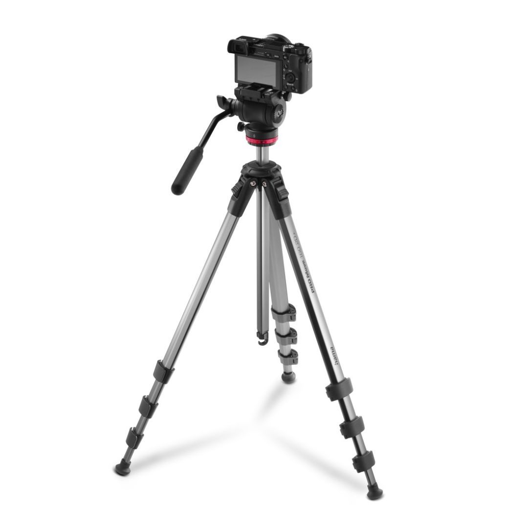 Hama Pro Move 160 2D+ Fotó-Videó állvány Silver Hama Pro Move 160 2D+ Fotó-Videó állvány Silver