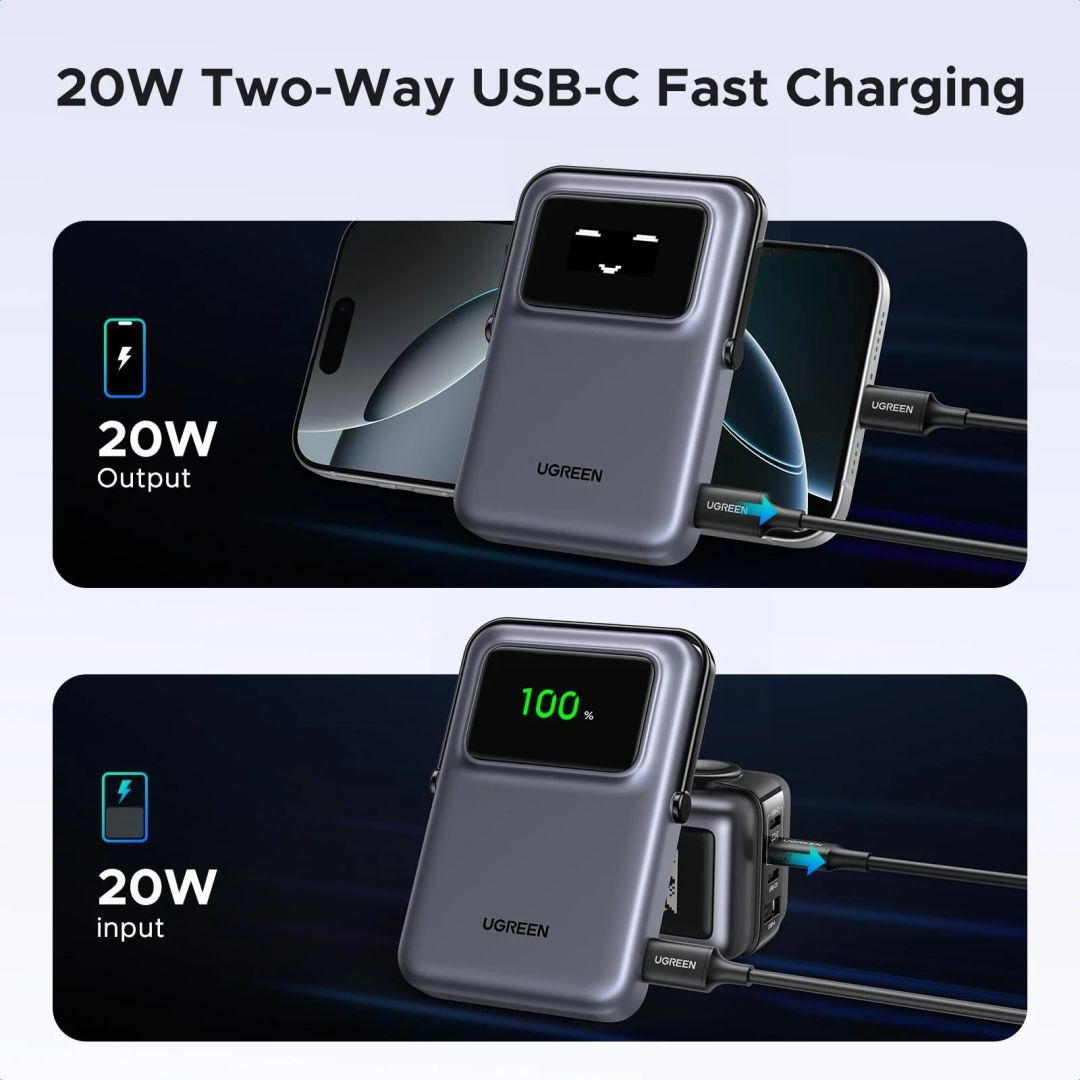 UGREEN PB505 20000mAh PowerBank Black UGREEN PB505 20000mAh PowerBank Black