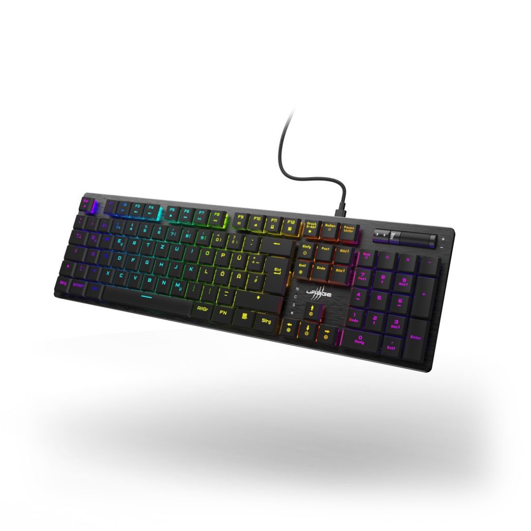 Hama uRage Exodus 910 Low Profile Red Switch Keyboard Black HU Hama uRage Exodus 910 Low Profile Red Switch Keyboard Black HU
