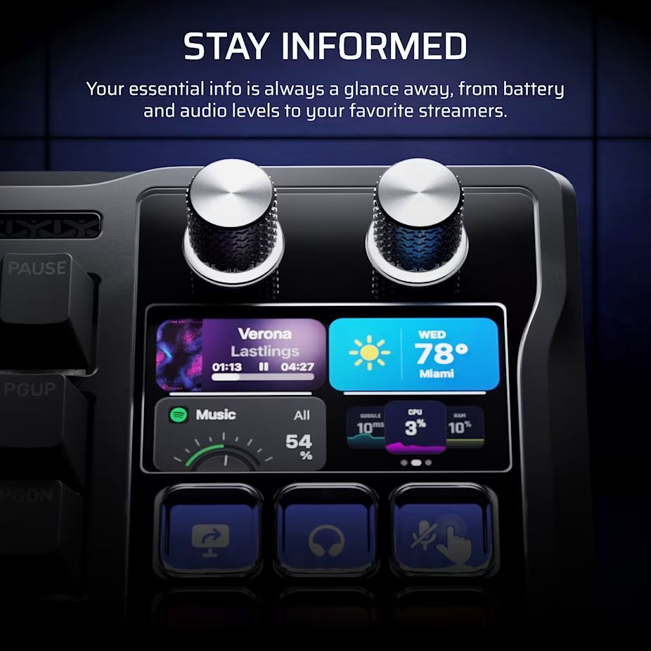 Corsair Galleon 100 SD Stream Deck-Integrated Mechanical Keyboard Black US Corsair Galleon 100 SD Stream Deck-Integrated Mechanical Keyboard Black US