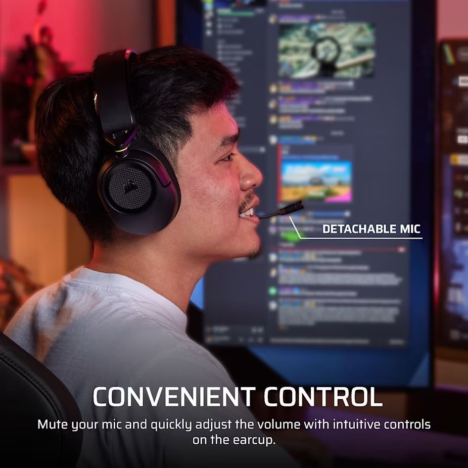 Corsair HS35 v3 Wireless Gaming Headset Carbon Corsair HS35 v3 Wireless Gaming Headset Carbon