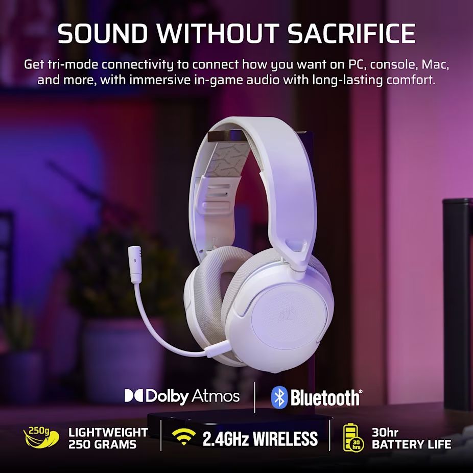 Corsair HS35 v3 Wireless Gaming Headset White Corsair HS35 v3 Wireless Gaming Headset White