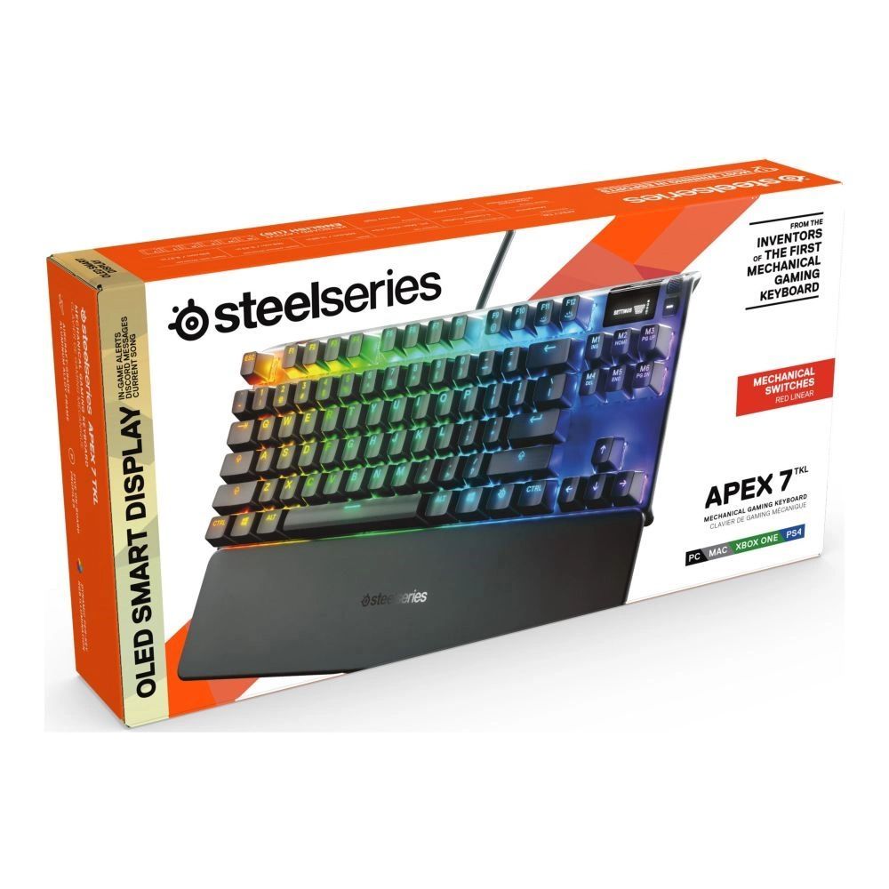 Steelseries Apex 7 TKL Mechanical Gaming Keyboard Black US