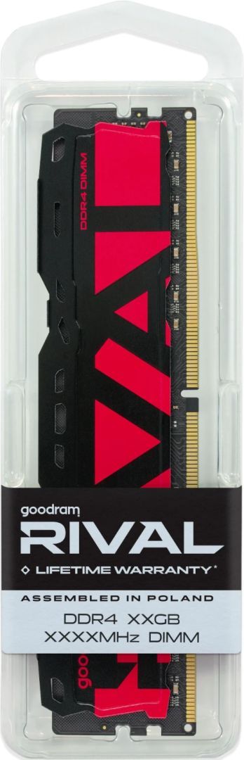 GoodRam 16GB DDR4 3200MHz Rival Radiant Red GoodRam 16GB DDR4 3200MHz Rival Radiant Red