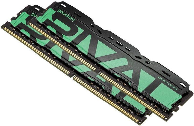 GoodRam 32GB DDR4 3200MHz Kit(2x16GB) Rival Radiant Green GoodRam 32GB DDR4 3200MHz Kit(2x16GB) Rival Radiant Green