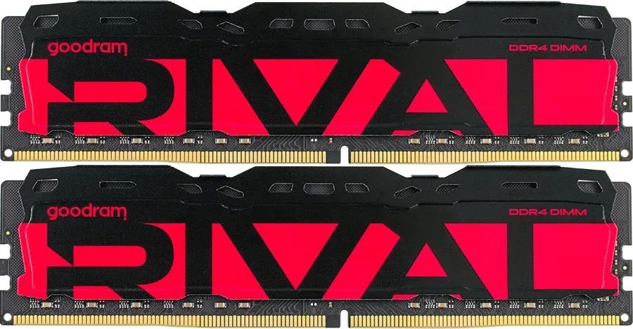 GoodRam 32GB DDR4 3200MHz Kit(2x16GB) Rival Radiant Red GoodRam 32GB DDR4 3200MHz Kit(2x16GB) Rival Radiant Red