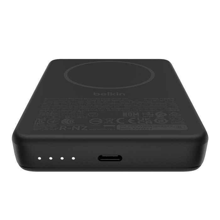 Belkin BoostCharge Slim Magnetic 10000mAh PowerBank with Qi2 Black Belkin BoostCharge Slim Magnetic 10000mAh PowerBank with Qi2 Black