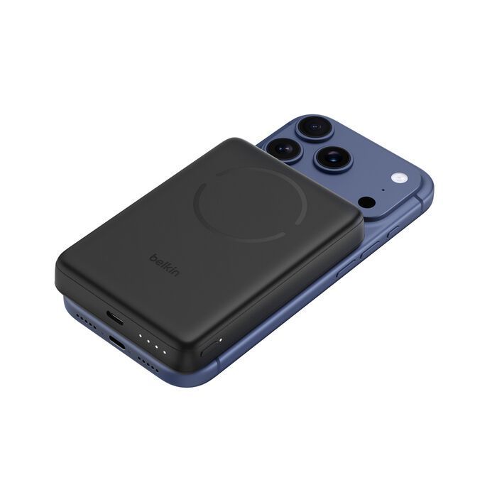 Belkin BoostCharge Slim Magnetic 10000mAh PowerBank with Qi2 Black Belkin BoostCharge Slim Magnetic 10000mAh PowerBank with Qi2 Black