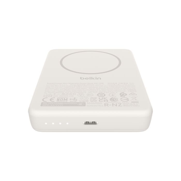 Belkin BoostCharge Slim Magnetic 10000mAh PowerBank Sand Belkin BoostCharge Slim Magnetic 10000mAh PowerBank Sand