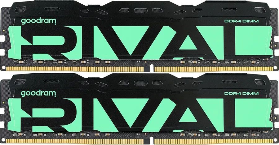 GoodRam 16GB DDR4 3200MHz(2x8GB) Kit Rival Radiant Green GoodRam 16GB DDR4 3200MHz(2x8GB) Kit Rival Radiant Green