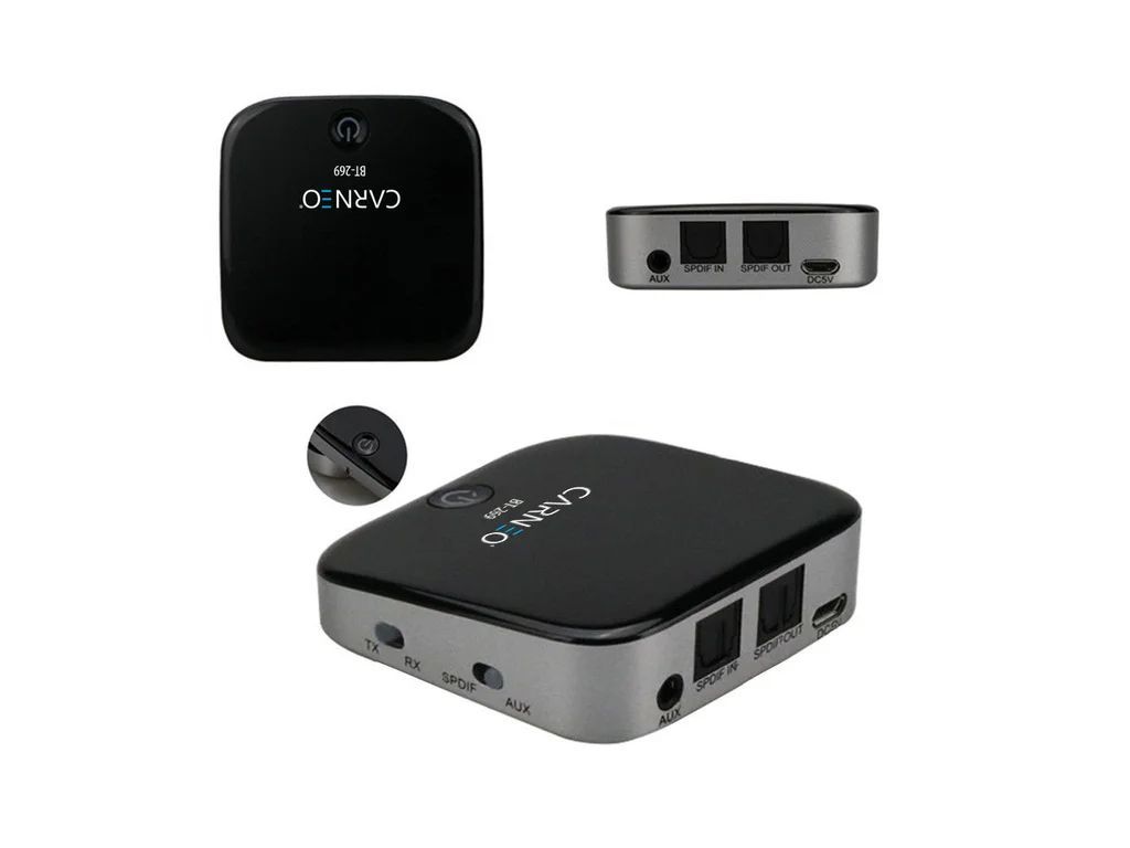 Carneo BT-269 Bluetooth 5.0 Audio adapter Black