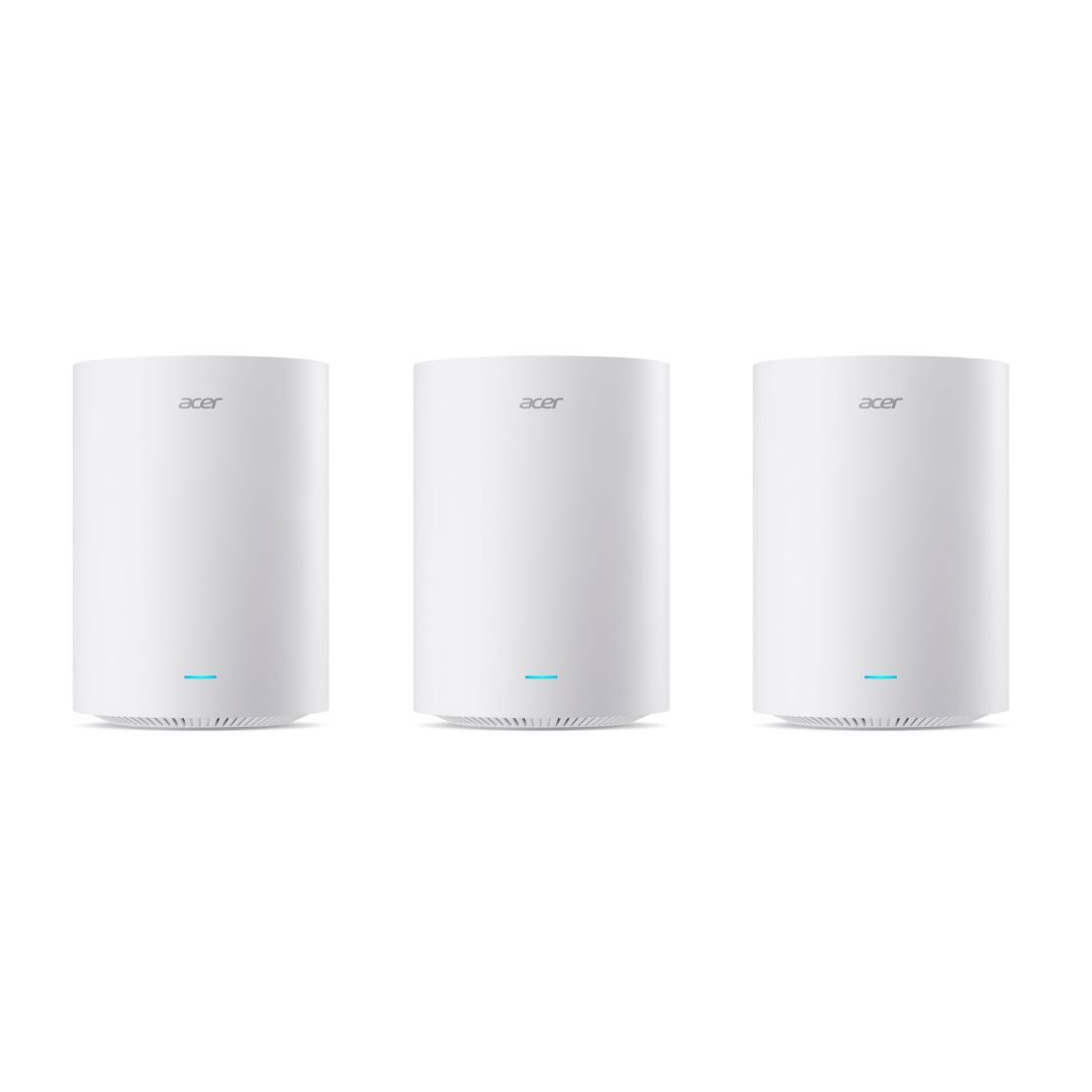 Acer Ovia T360 WiFi 7 Dual-Band Mesh Router (3-pack) Acer Ovia T360 WiFi 7 Dual-Band Mesh Router (3-pack)