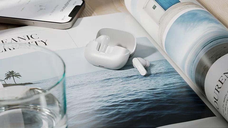 Philips TAT3000WT Bluetooth Headset White Philips TAT3000WT Bluetooth Headset White