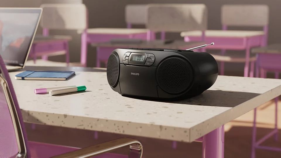 Philips TAZ2200 CD-lejátszó Black Philips TAZ2200 CD-lejátszó Black