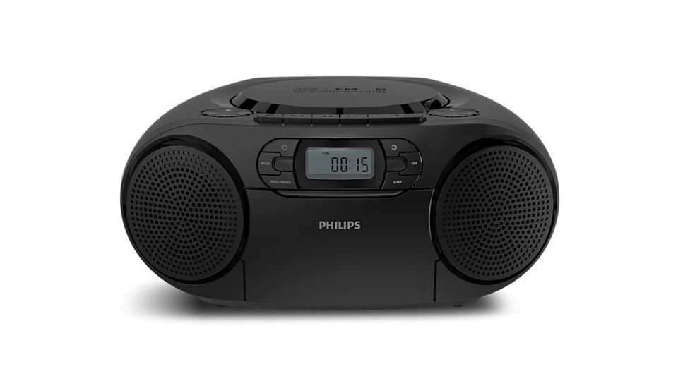 Philips TAZ2200 CD-lejátszó Black Philips TAZ2200 CD-lejátszó Black