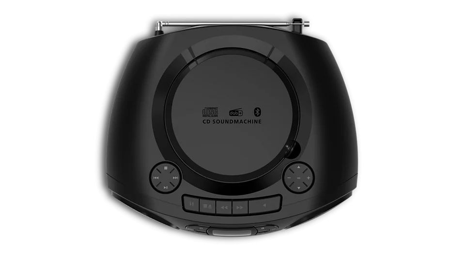 Philips TAZ2500 CD-lejátszó Black Philips TAZ2500 CD-lejátszó Black