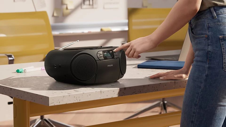 Philips TAZ2500 CD-lejátszó Black Philips TAZ2500 CD-lejátszó Black