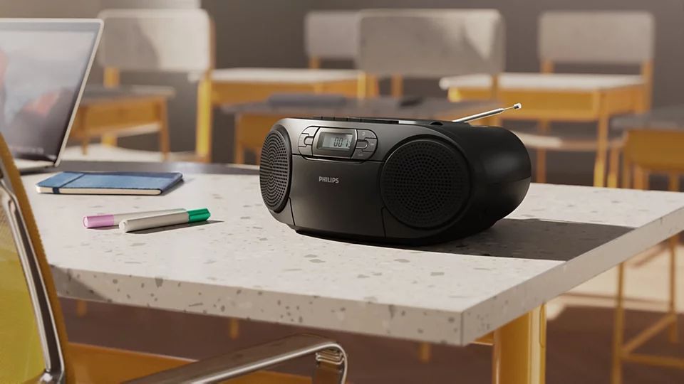 Philips TAZ2500 CD-lejátszó Black Philips TAZ2500 CD-lejátszó Black