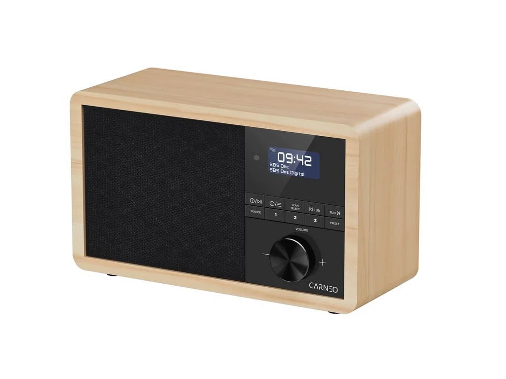 Carneo P530 DAB+ Radio Wood Carneo P530 DAB+ Radio Wood