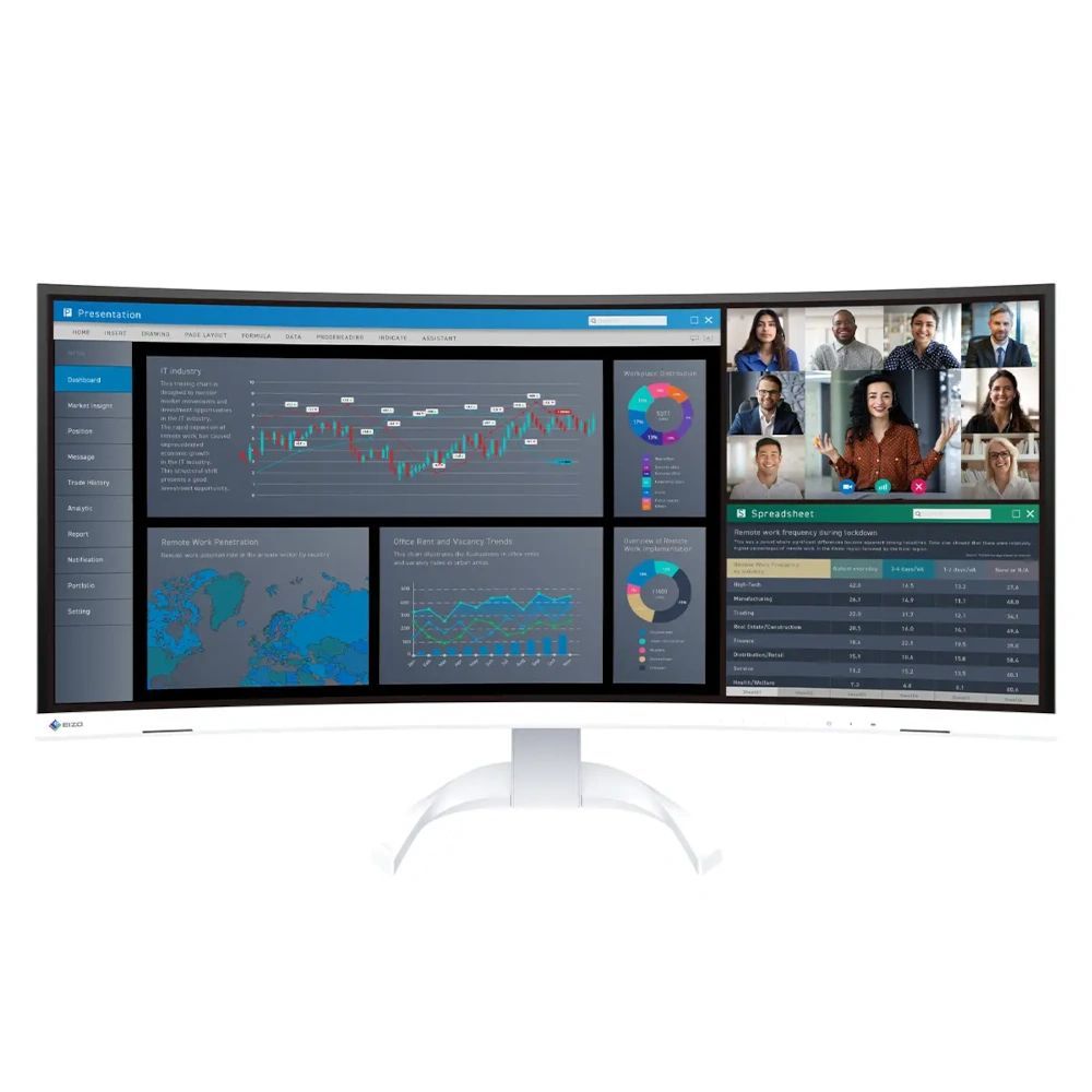 Eizo 37,5" EV3851X-WT IPS LED Curved Eizo 37,5" EV3851X-WT IPS LED Curved