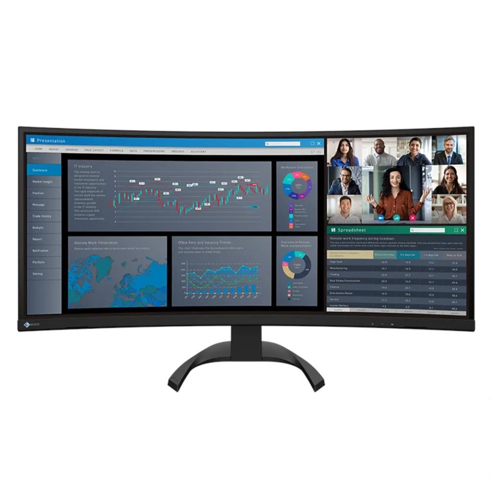 Eizo 37,5" EV3851X-BK IPS LED Curved Eizo 37,5" EV3851X-BK IPS LED Curved