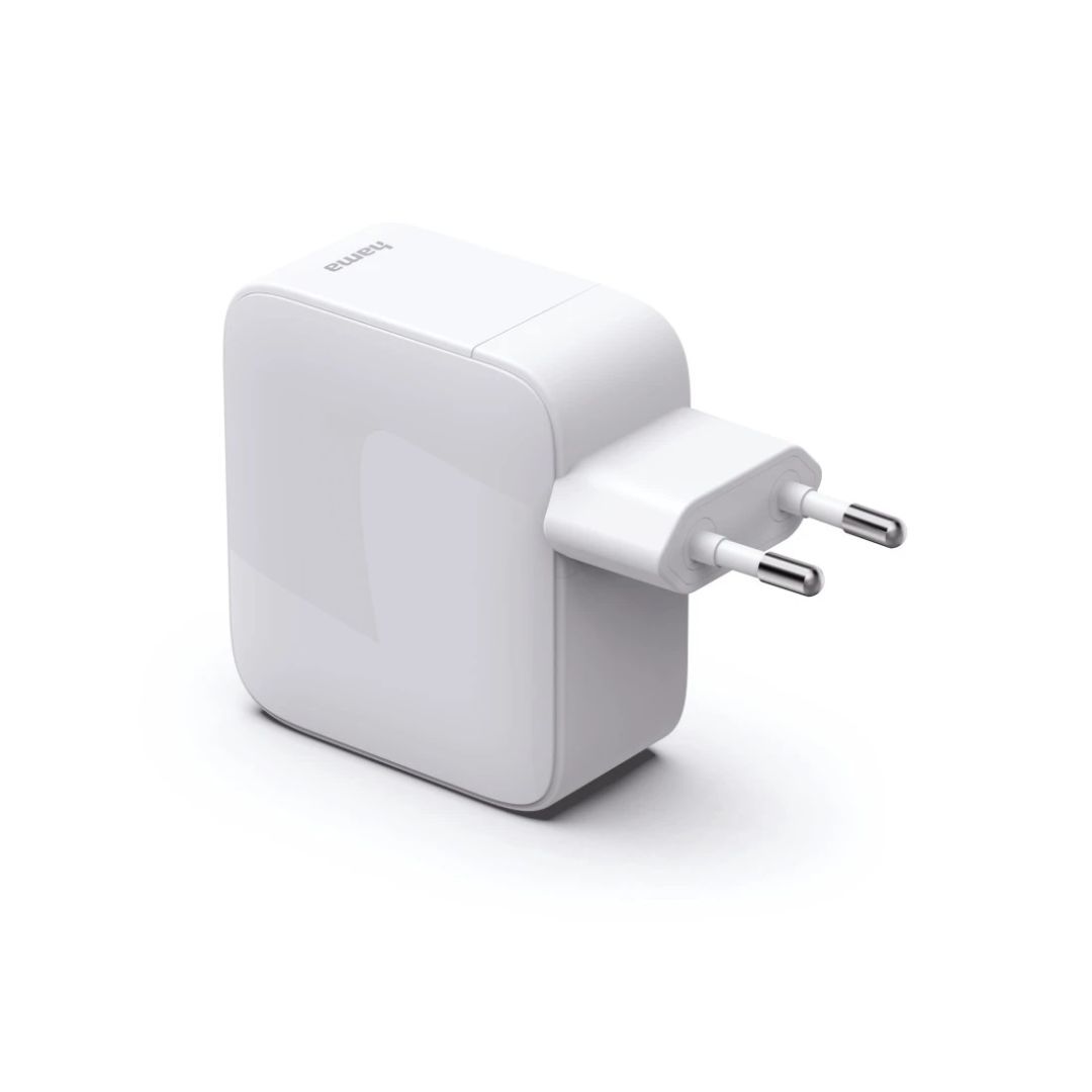 Hama Fast Charger GaN Extendable Charging Cable PD 65W White Hama Fast Charger GaN Extendable Charging Cable PD 65W White