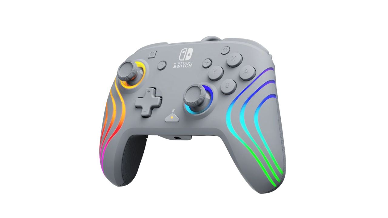 PDP Afterglow Wave Controller for Nintendo Switch Grey PDP Afterglow Wave Controller for Nintendo Switch Grey