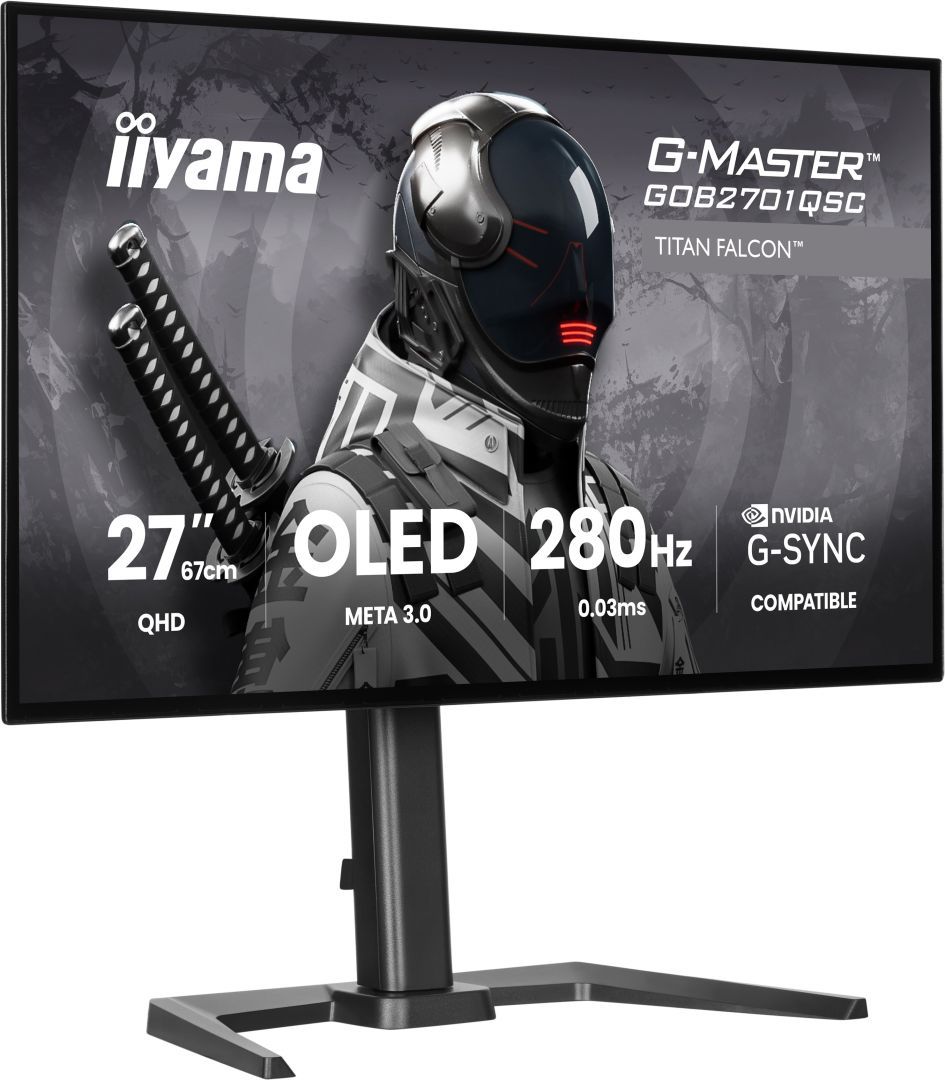 iiyama 27" G-Master GOB2701QSC-B1 IPS LED iiyama 27" G-Master GOB2701QSC-B1 IPS LED