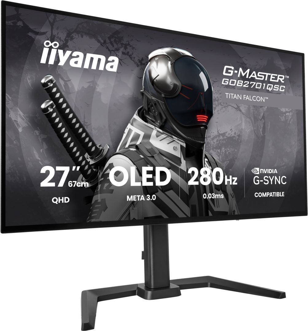 iiyama 27" G-Master GOB2701QSC-B1 IPS LED iiyama 27" G-Master GOB2701QSC-B1 IPS LED