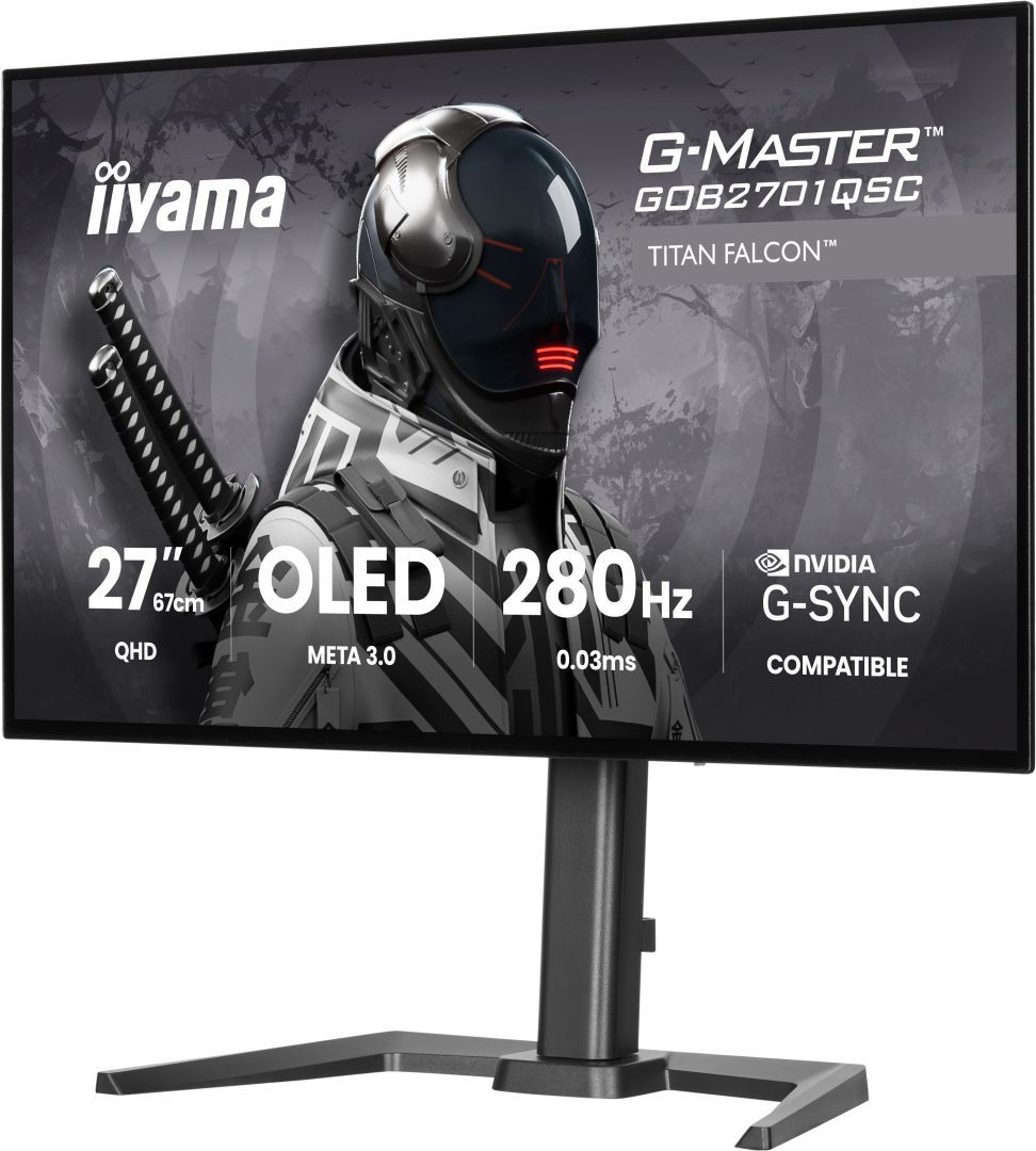 iiyama 27" G-Master GOB2701QSC-B1 IPS LED iiyama 27" G-Master GOB2701QSC-B1 IPS LED