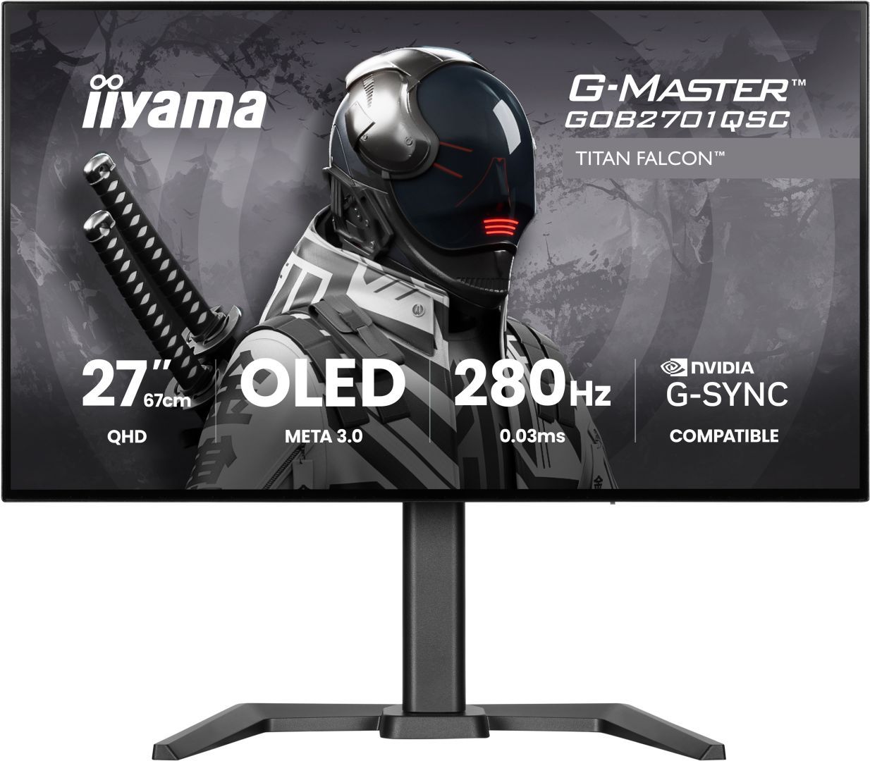 iiyama 27" G-Master GOB2701QSC-B1 IPS LED iiyama 27" G-Master GOB2701QSC-B1 IPS LED