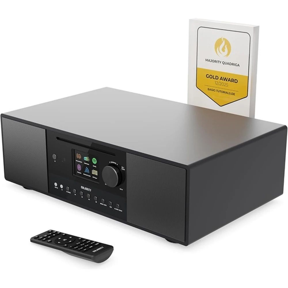 Majority Quadriga Internet Radio Music System Majority Quadriga Internet Radio Music System