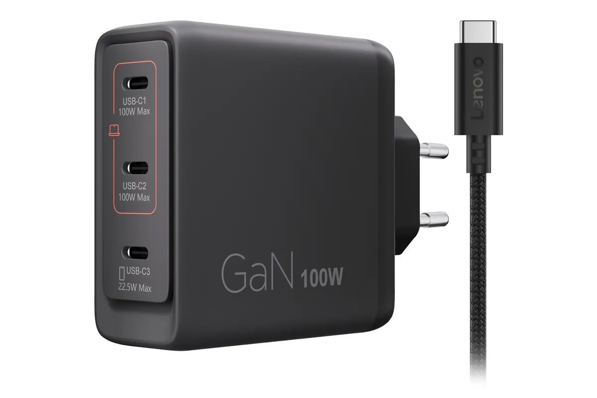 Dell Multi-port USB-C 100W GaN Charger Black Dell Multi-port USB-C 100W GaN Charger Black