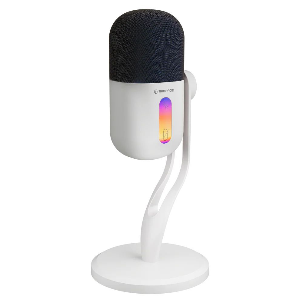Rampage Arpej Microphone White Rampage Arpej Microphone White