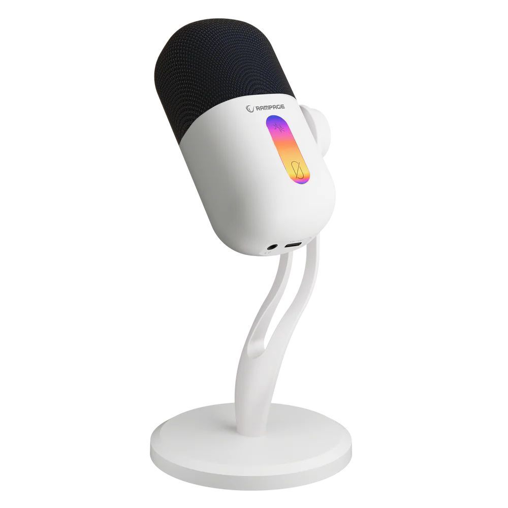 Rampage Arpej Microphone White Rampage Arpej Microphone White