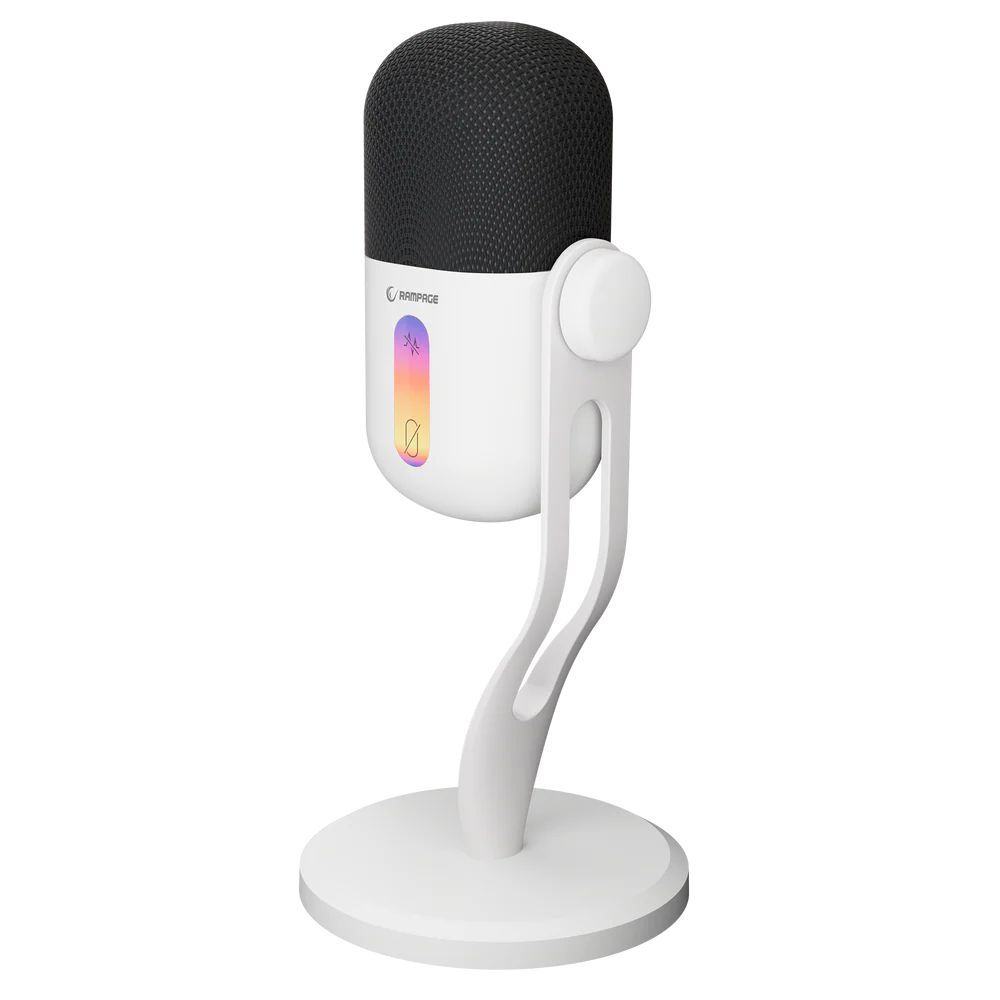 Rampage Arpej Microphone White Rampage Arpej Microphone White
