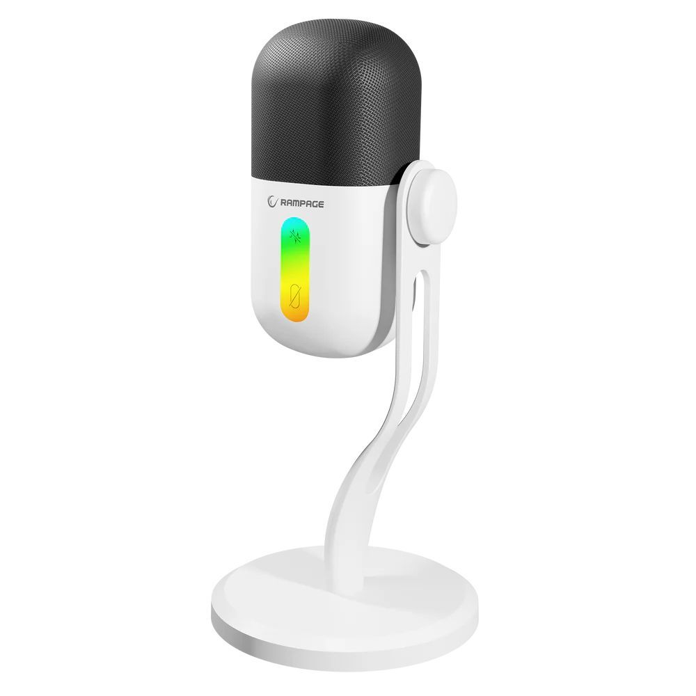 Rampage Arpej Microphone White Rampage Arpej Microphone White