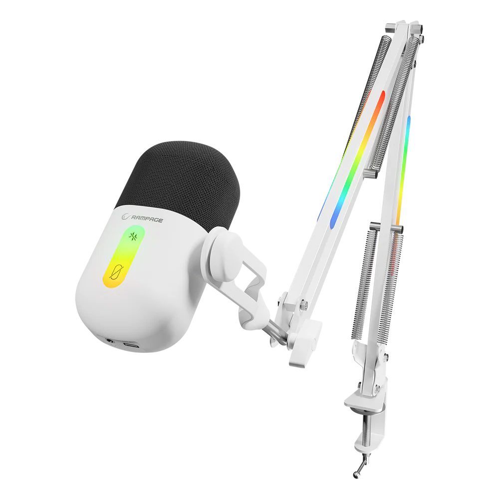 Rampage Arpej Microphone White Rampage Arpej Microphone White