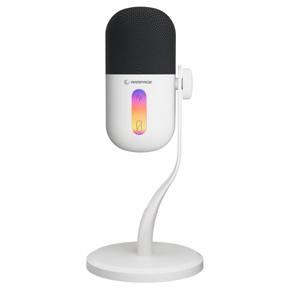 Rampage Arpej Microphone White Rampage Arpej Microphone White