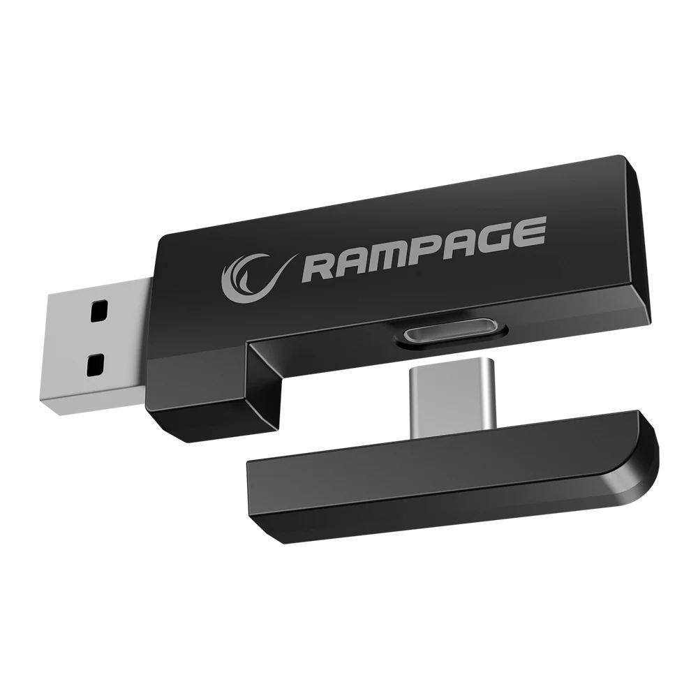 Rampage Retsu Wireless Bluetooth Gaming Headset Black/Grey Rampage Retsu Wireless Bluetooth Gaming Headset Black/Grey