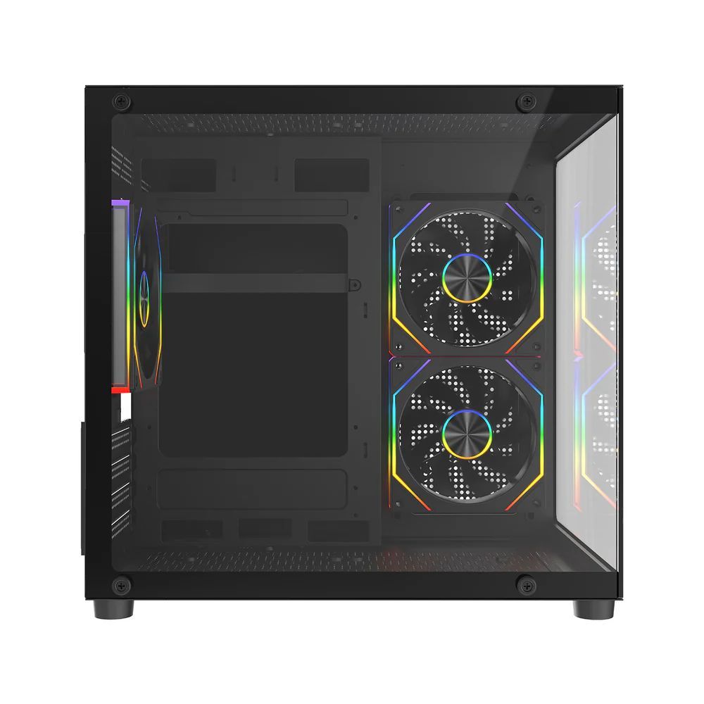 Rampage Lumid Tempered Glass Black