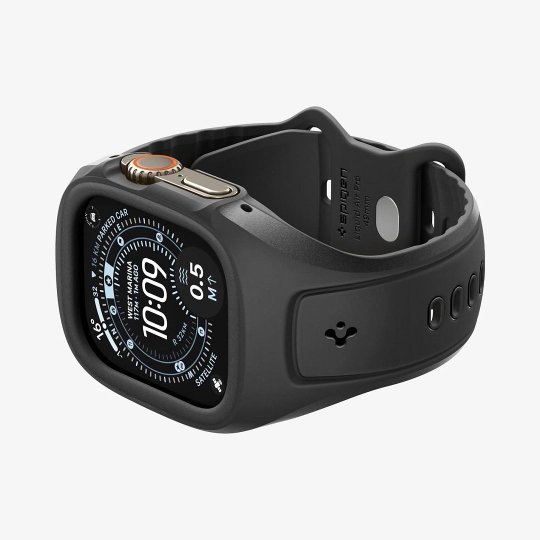 Spigen Liquid Air Pro strap for Apple Watch Ultra 3/2/1 49mm Black Spigen Liquid Air Pro strap for Apple Watch Ultra 3/2/1 49mm Black