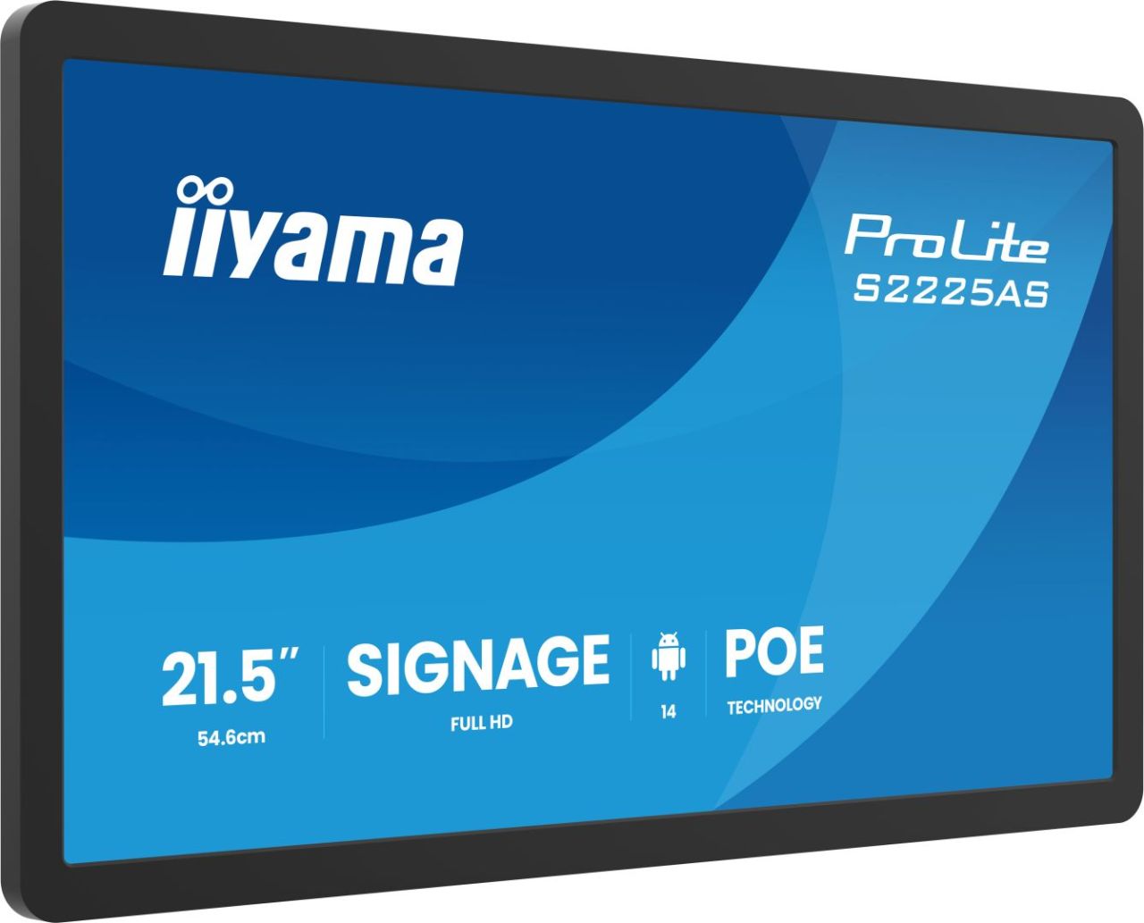 iiyama 21,5" S2225AS-B1P IPS LED Display iiyama 21,5" S2225AS-B1P IPS LED Display