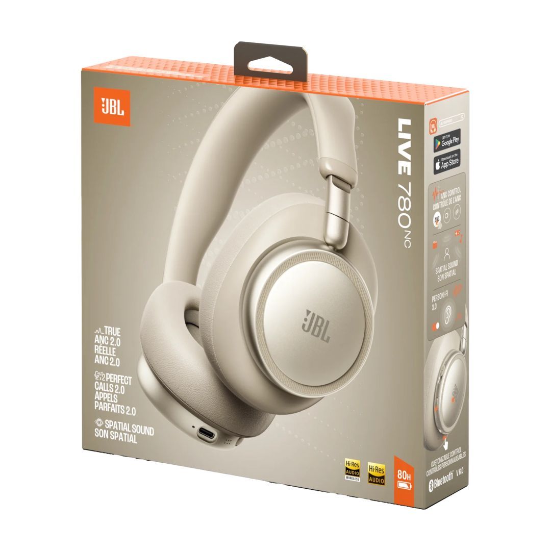 JBL Live 780NC Bluetooth Headset Sand JBL Live 780NC Bluetooth Headset Sand